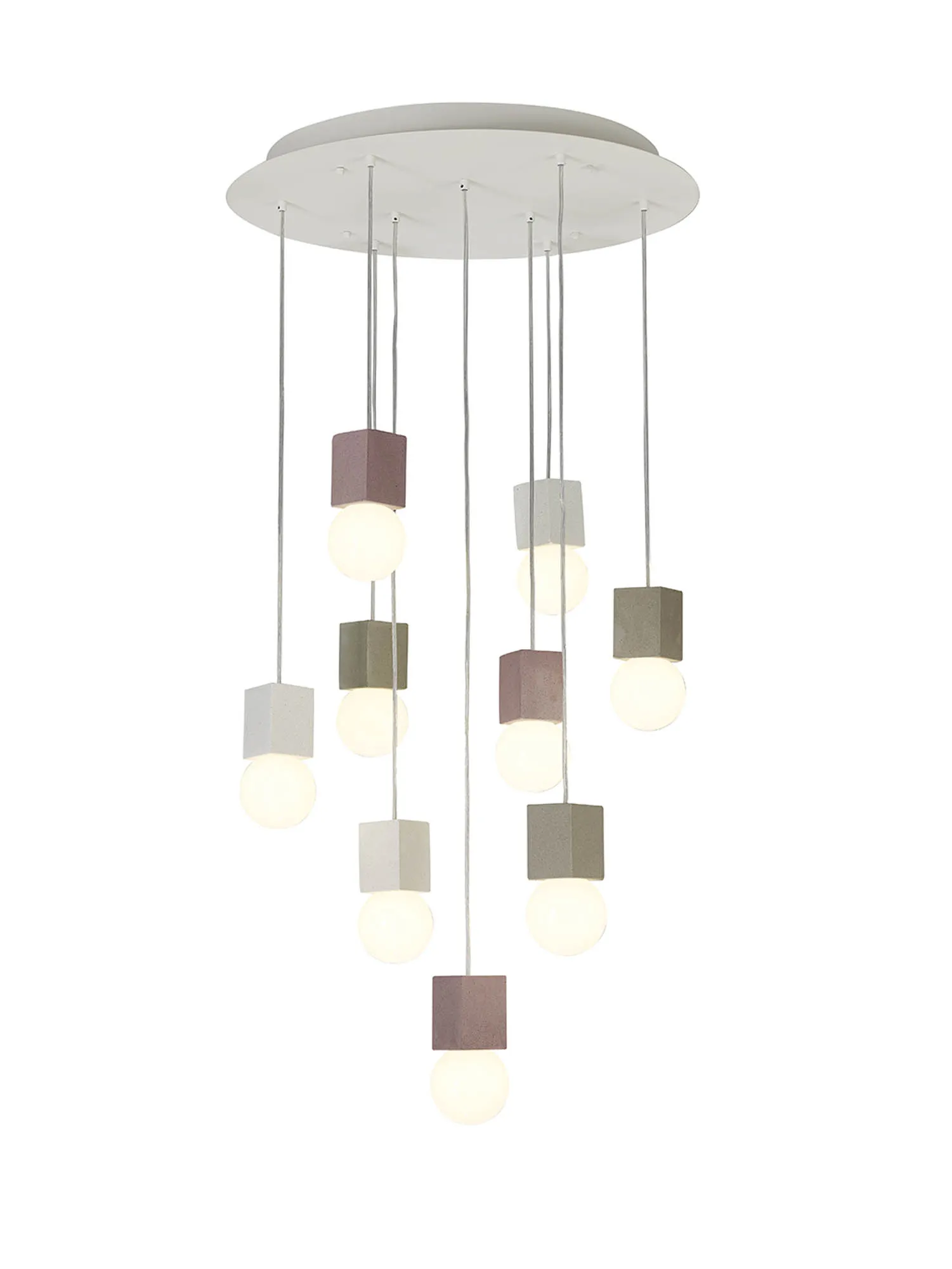 M7702  Galaxia Pendant 9 Light